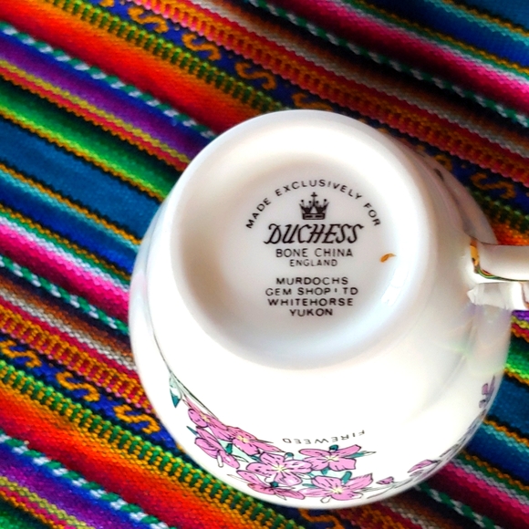 Collectible England Duchess Bone China Teacup and Saucer - Picture 5 of 12